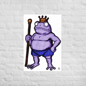 Froschkönig Violett