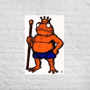 Froschkönig Orange